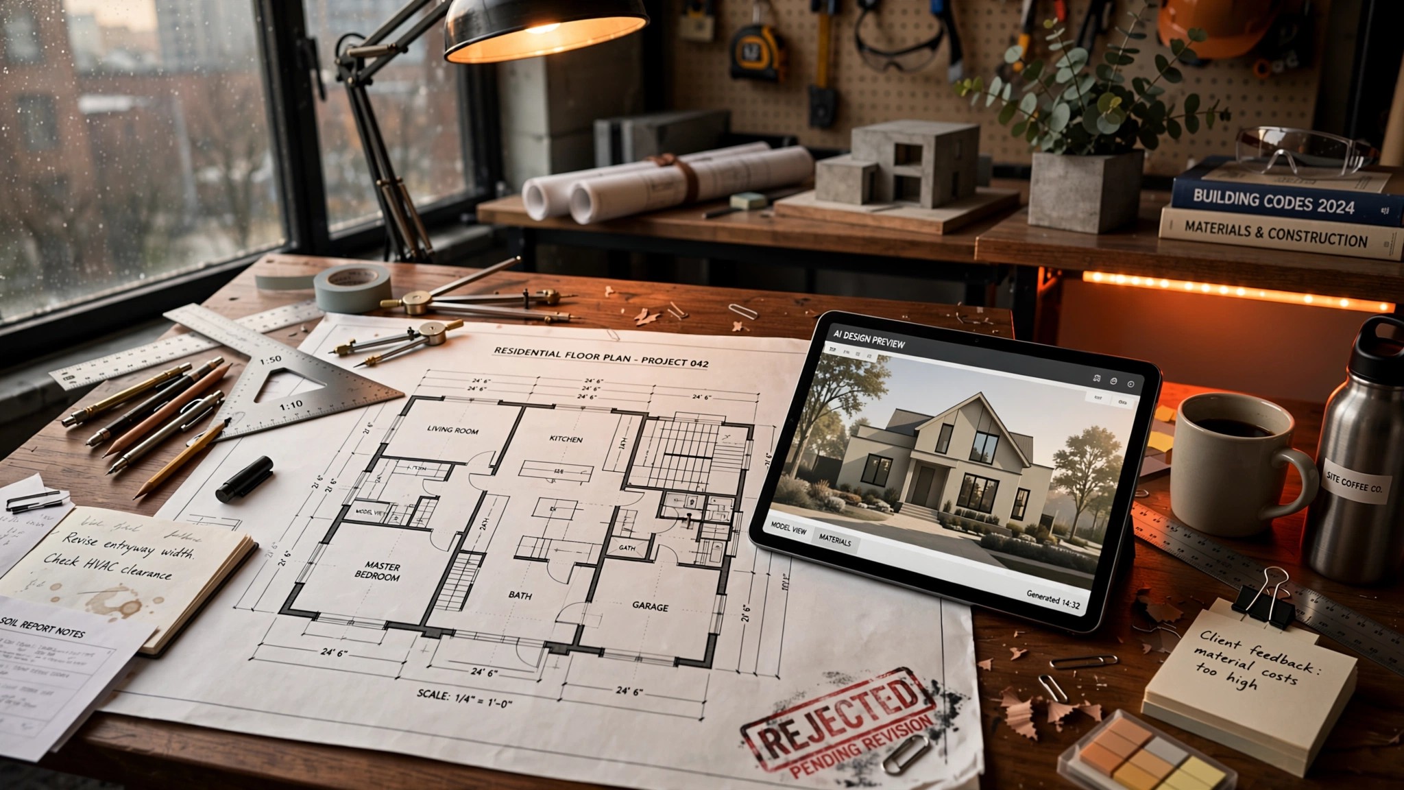 The AI Drew Your Floor Plan in 30 Seconds. Your Building Department Will Reject It in 30 Minutes.