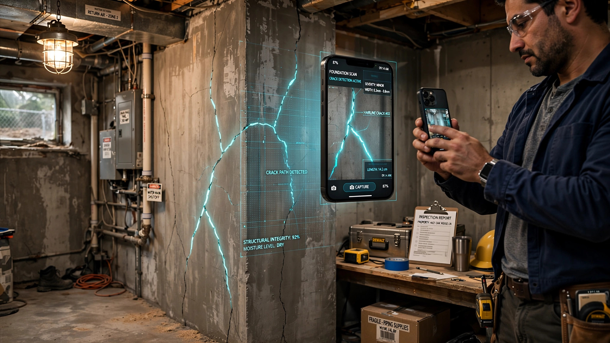 Your Home Inspector Took 200 Photos. The AI Found the Crack He Walked Past.