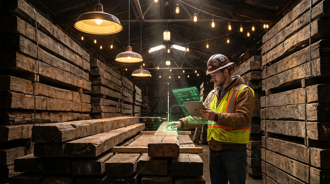 AI Reclaimed Lumber Grading