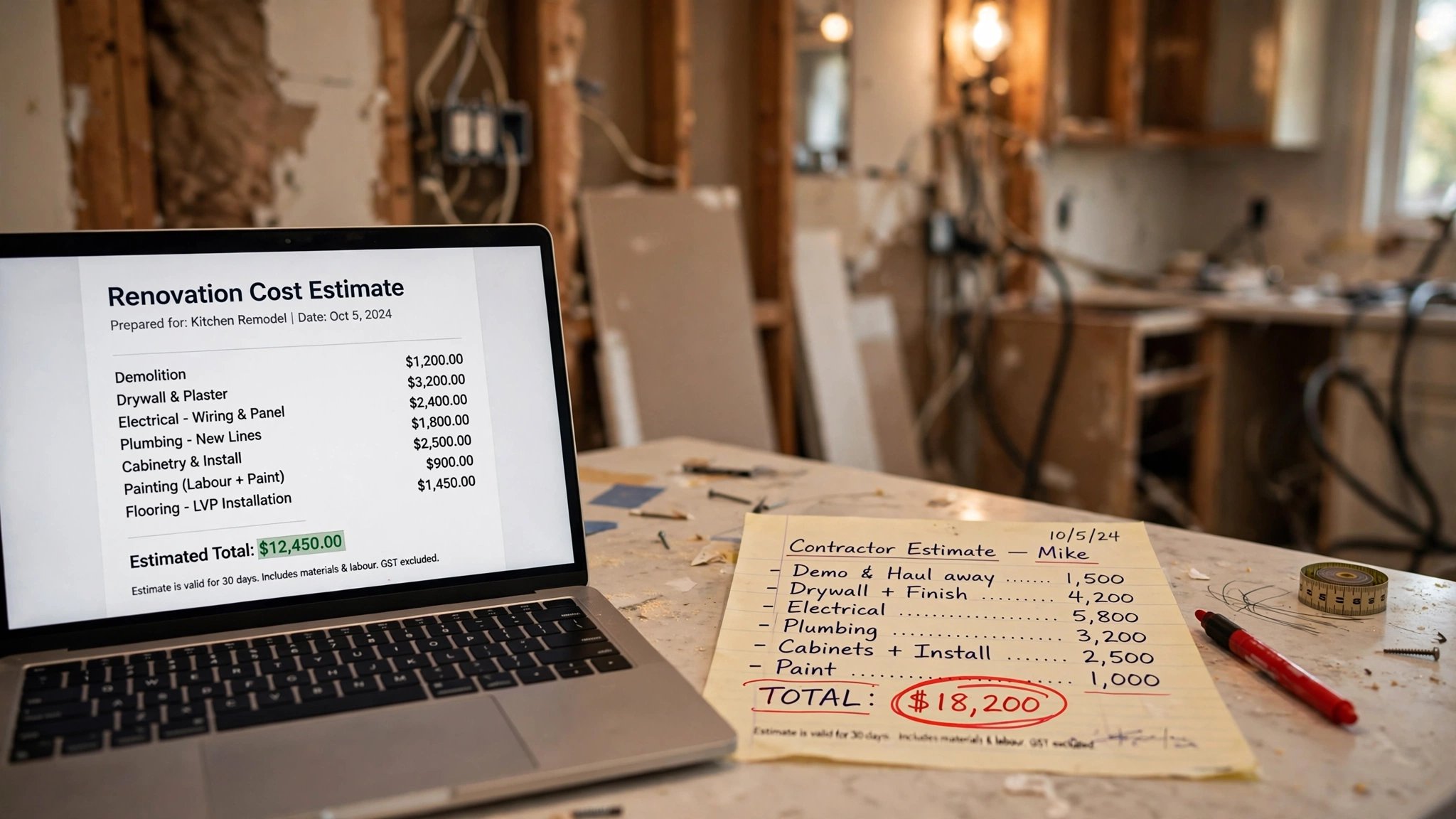 78% of Homeowners Went Over Budget on Their Last Renovation. The AI That Estimated the Cost Never Went Inside.