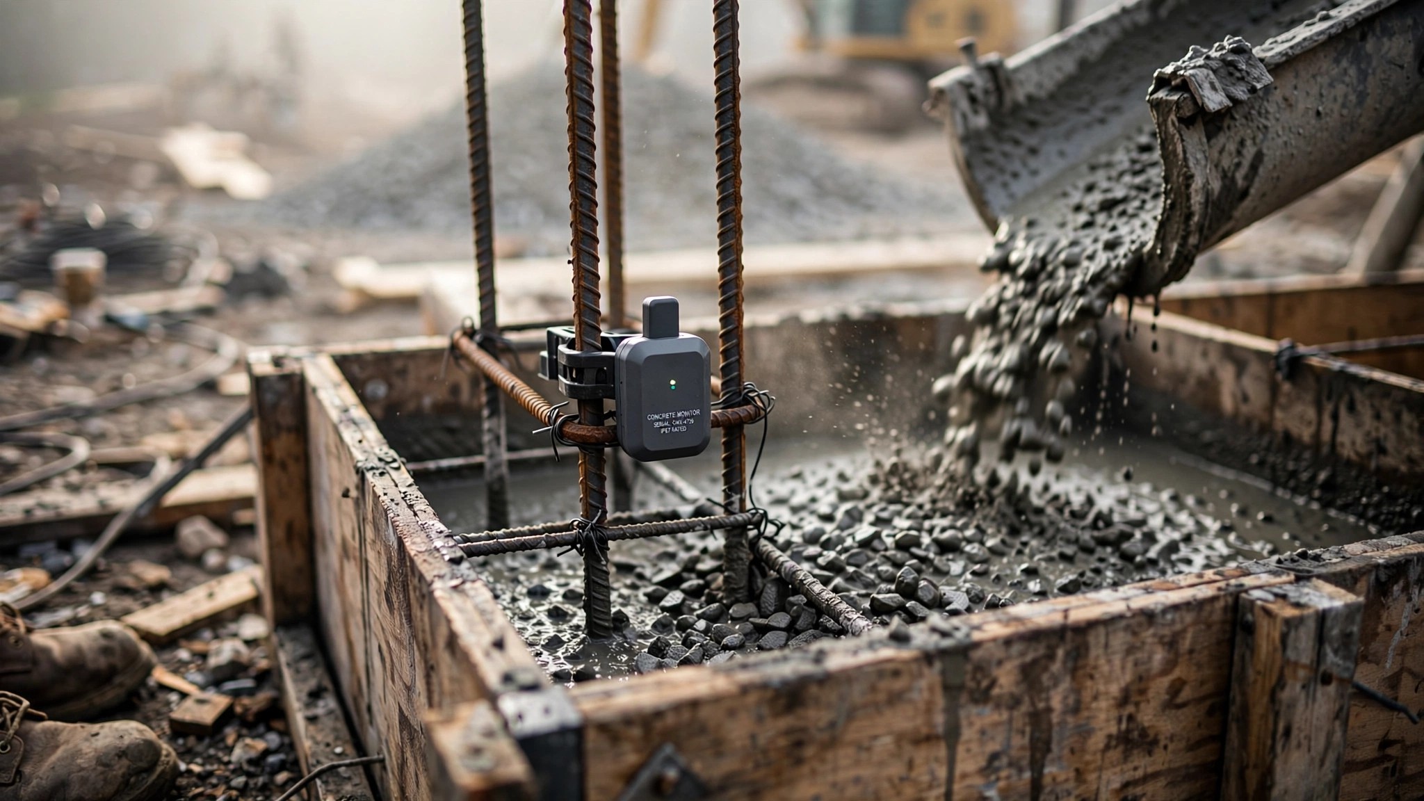 An $85 Sensor Knew Your Concrete Was Ready. Your Builder Waited Two More Days.