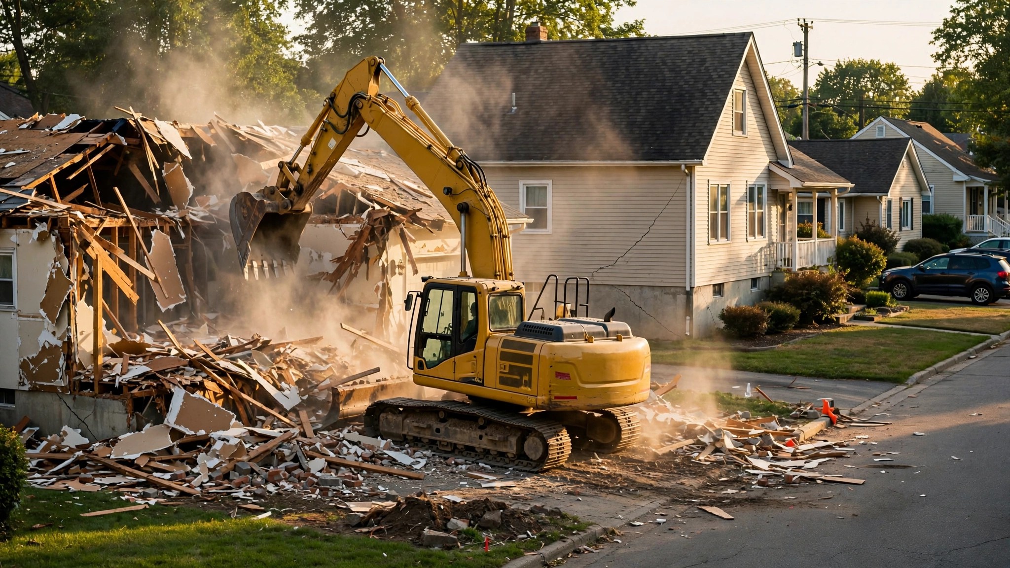 Your Neighbor's Demolition Shook Your Foundation for Nine Months. Downtown Got Vibration Monitoring. You Got Nothing.