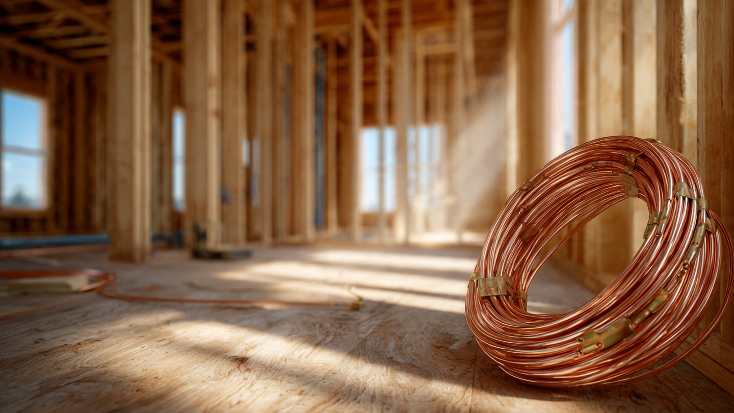 Copper Hit $6.65 a Pound. Your New Home Needs 439 Pounds of It.