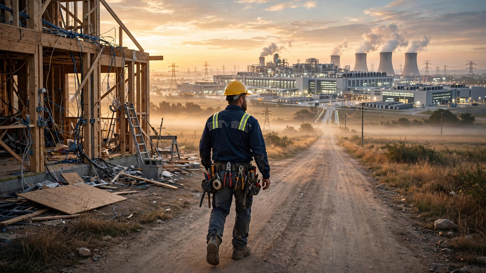 Your Electrician Left for a Data Center. He's Making $40 an Hour and He's Not Coming Back.