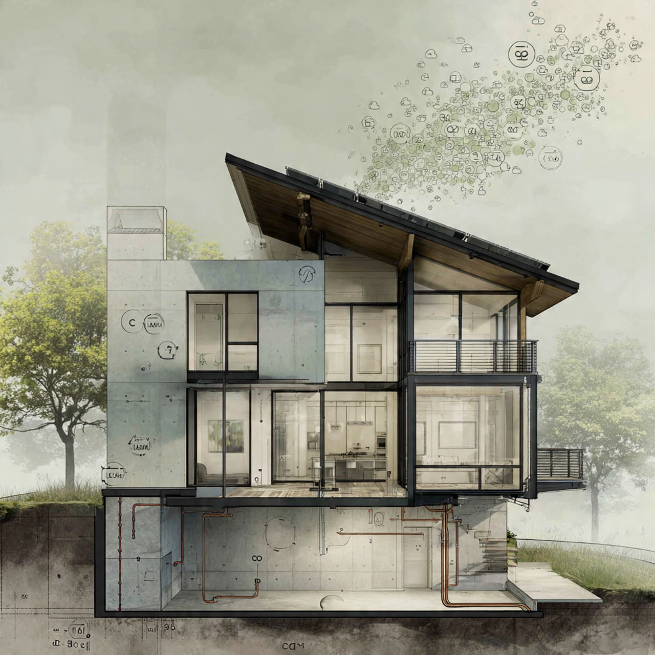 Your Green Home Scored a HERS 40. Its Embodied Carbon Is Identical to the Code-Minimum House Next Door.