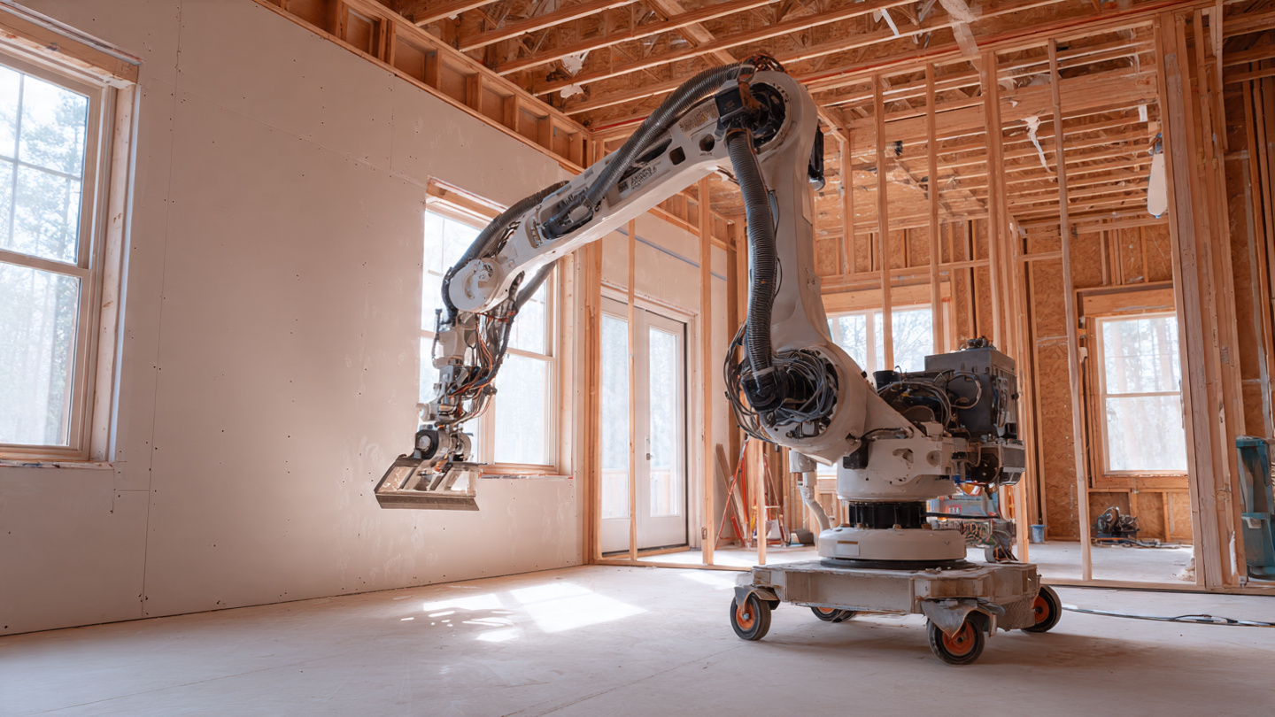 Your Drywall Crew Takes Five Days. This Robot Takes Two. Here's When the Math Works.