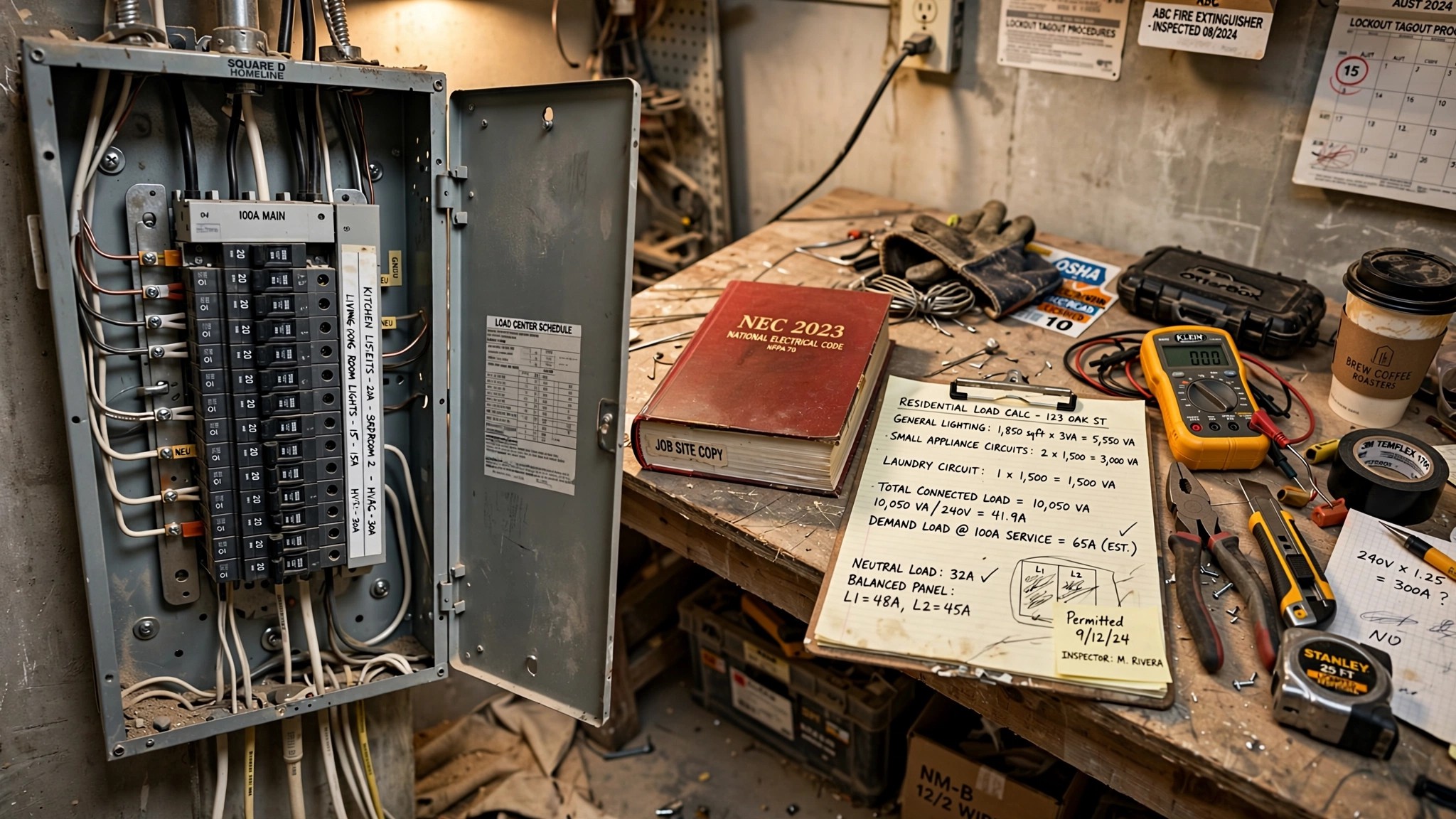 The National Electrical Code Just Cut Your Home's Load Rating by 33 Percent. Your Electrician Is Probably Still Using the Old Number.