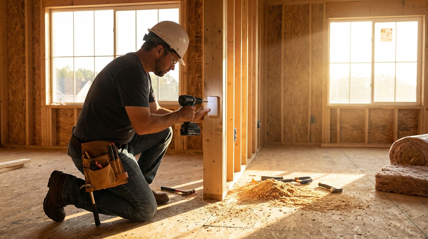 Smart Moisture Sensors New Construction