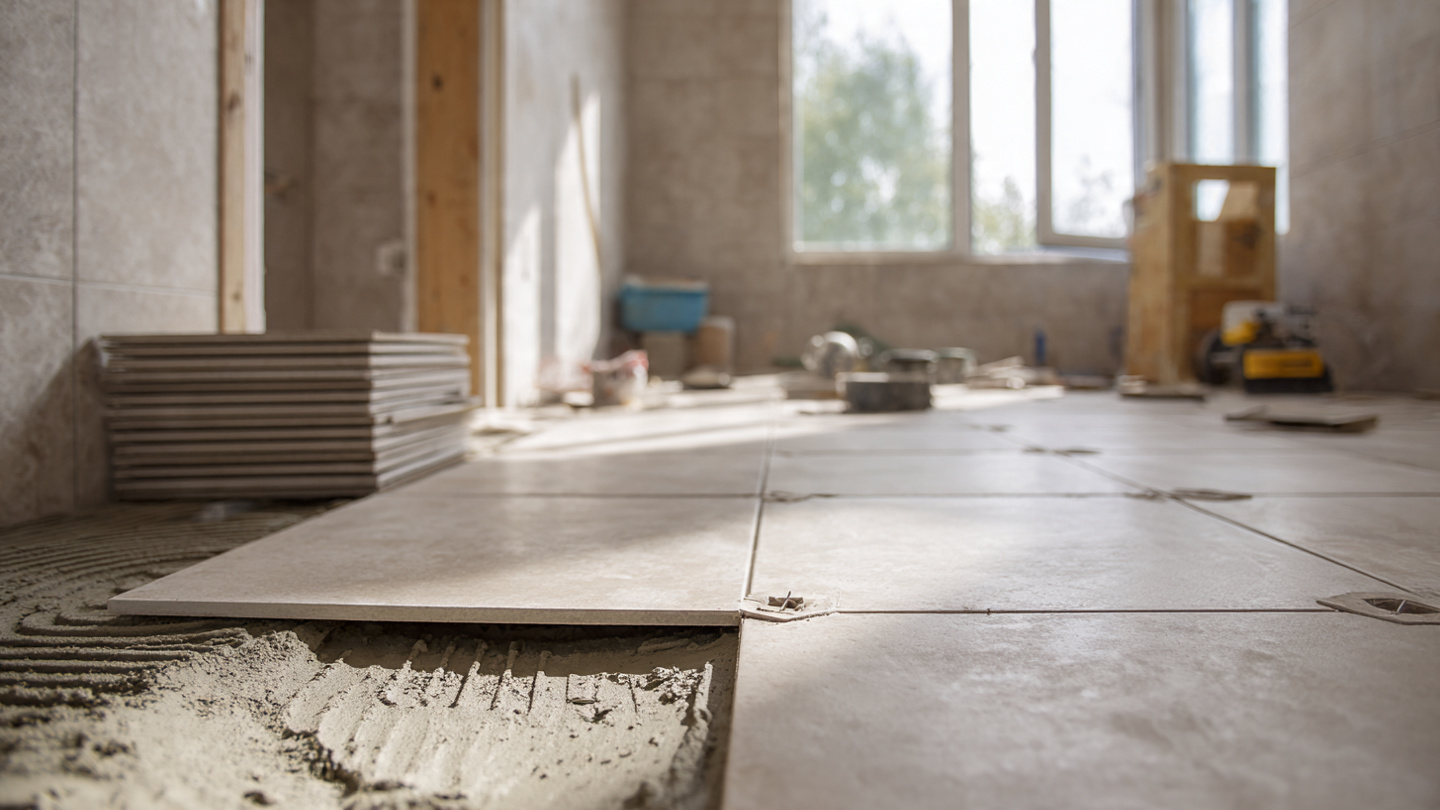 The Tile Robot Laid 100,000 Square Meters of Floor. None of Them Had a Toilet in the Way.