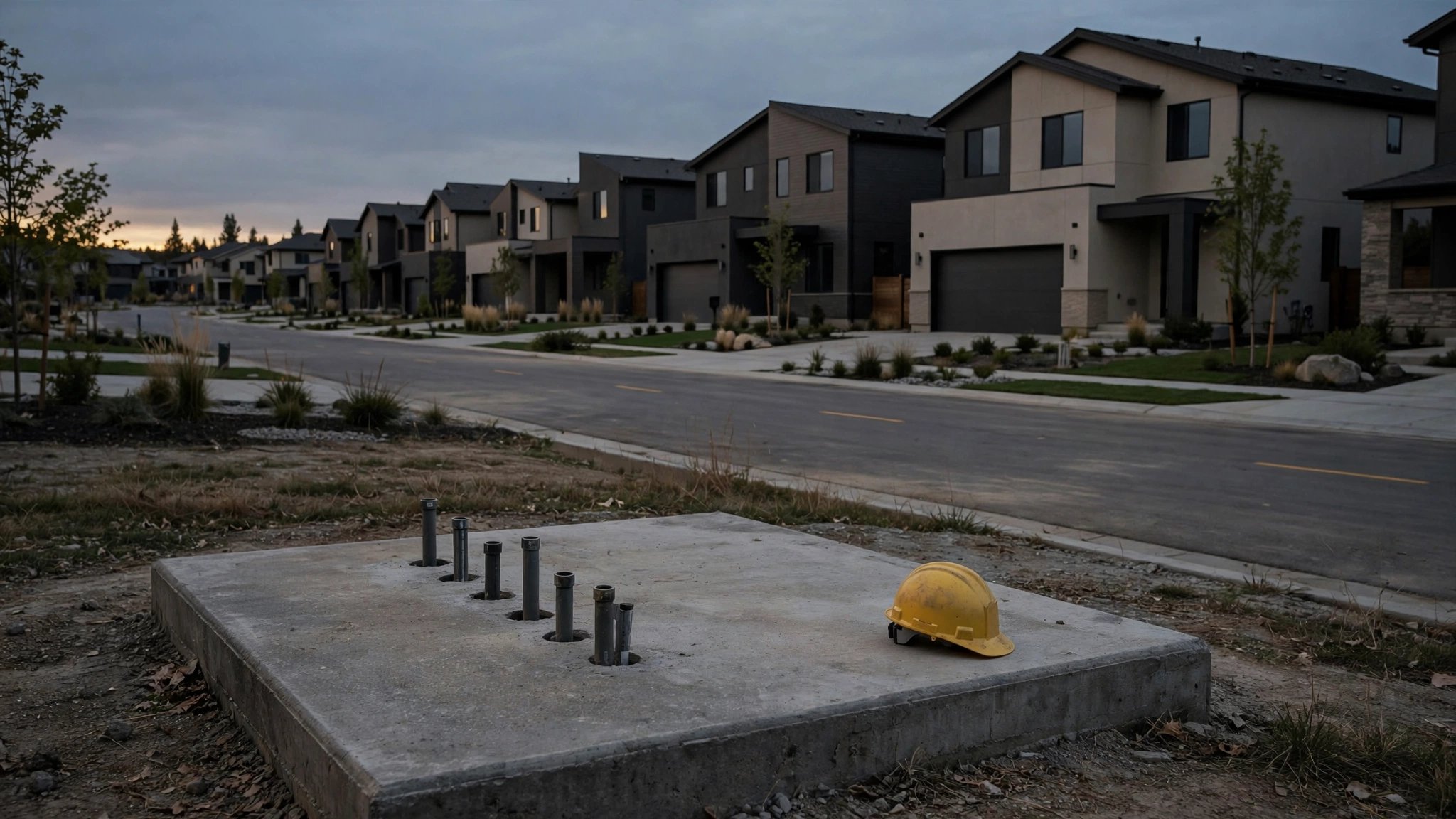 The Houses Were Finished. They Sat Dark for Five Months Waiting for a Transformer.